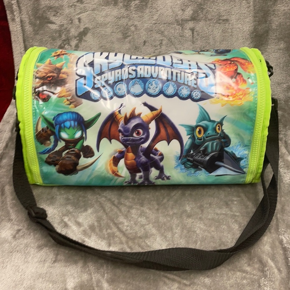 Skylanders Spyro's Adventure Animate Carrying Soft Case Shoulder Bag Used